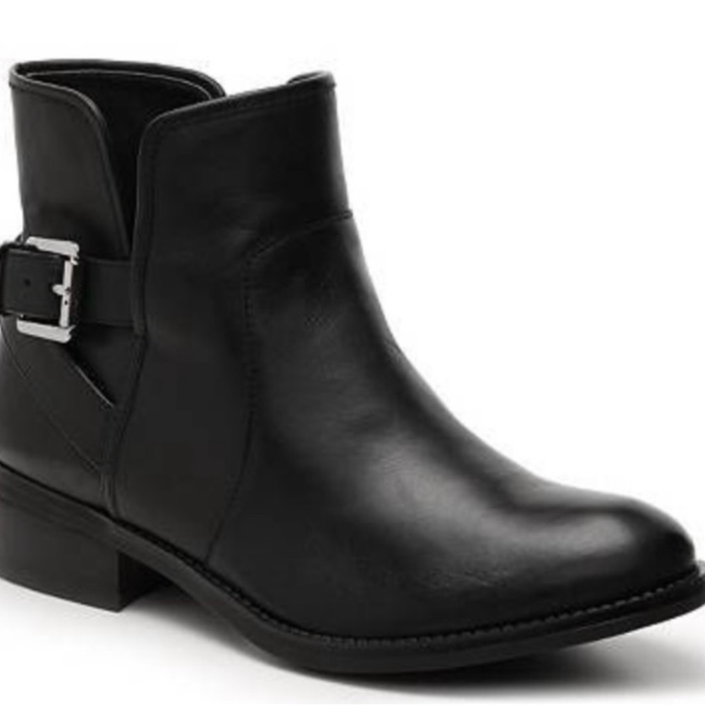 Crown Vintage black NYA leather boot size 8.5